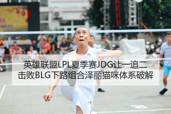英雄联盟LPL夏季赛JDG让一追二击败BLG下路组合泽丽猫咪体系破解